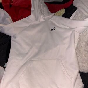 Under Armour Cream Pullover Hoodie
